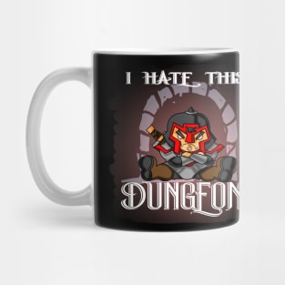 Funny I Hate This Dungeon Fantasy RPG Gaming Design Mug